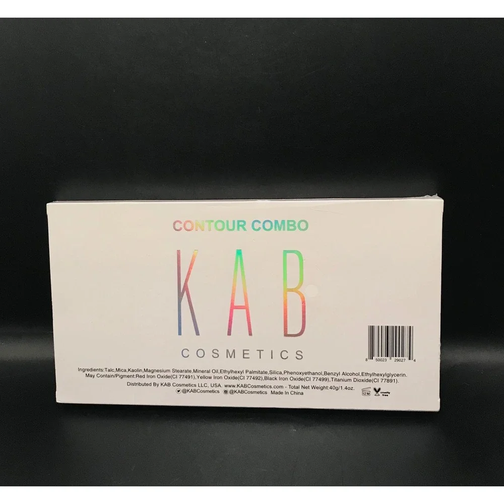 KAB Cosmetics Contour Palette Vol 1 Face Sculpting Highlight Combo New Sealed